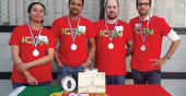 FCT NOVA students receive Silver Medal at the International Competition of Techn