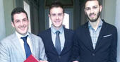 Civil Engineering Department students win prize for best thesis in Italy