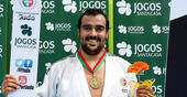 Student Diogo Silva, FCT NOVA, national champion of Judo