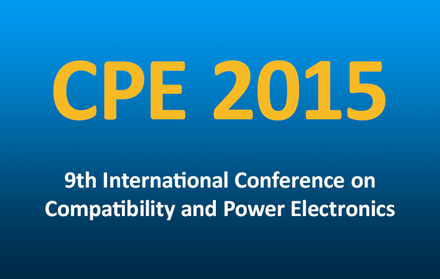 9th International Conference on Compatibility and Power Electronics