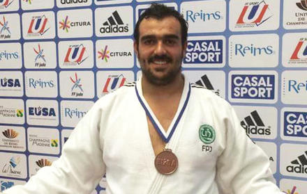 Estudante da FCT NOVA medalhado no Judo 