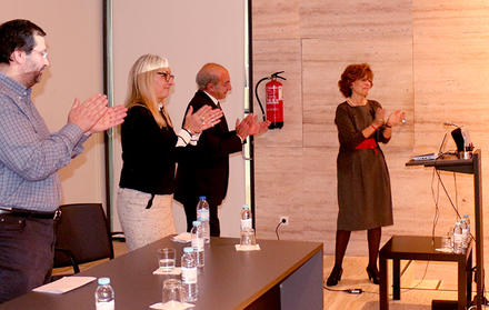 Professor Maria Luísa Mascarenhas honored during the "International Workshop on 