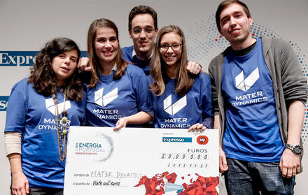 FCT NOVA students’ team wins "Energy Portugal 2015"