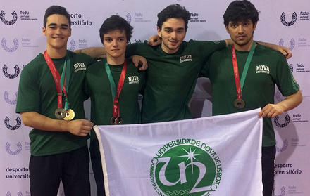 Medalhas de Prata e Bronze no Campeonato Nacional Universitário de Ginástica Art