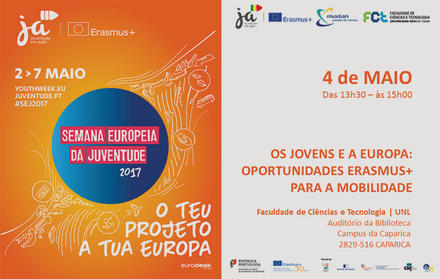 “Semana Europeia da Juventude” na FCT NOVA 