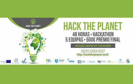 Hack The Planet 2017 - FCT NOVA dias 30 e 31 de Outubro 