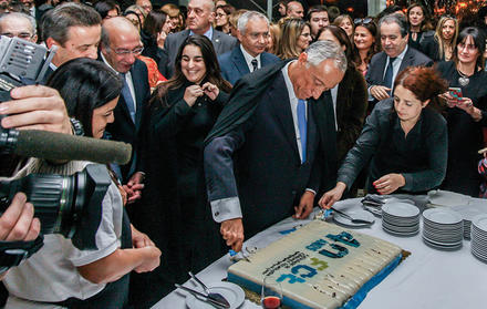 Portuguese President of the Republic at FCT NOVA 40th Anniversary