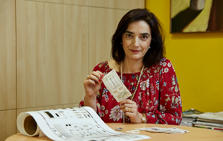 Professora Elvira Fortunato em destaque na revista científica Chemistry World