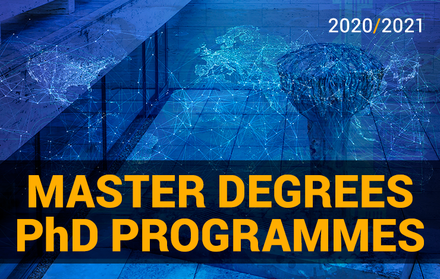 Master Degrees and PhD Programmes 20/21