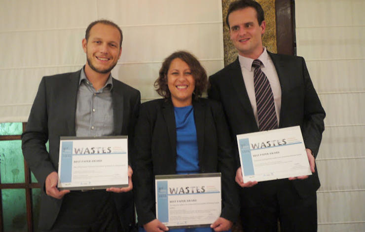luna do Programa Doutoral em Bioenergia premiada na conferência WASTES