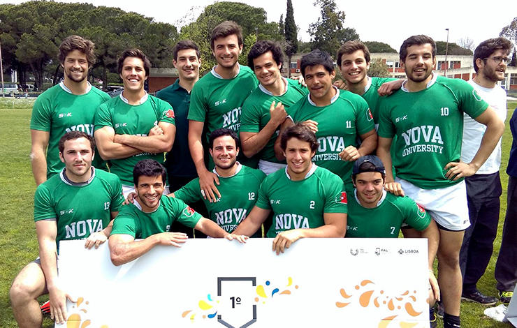 Equipa de Rugby Masculino da NOVA é a vencedora dos Campeonatos Nacionais Univer