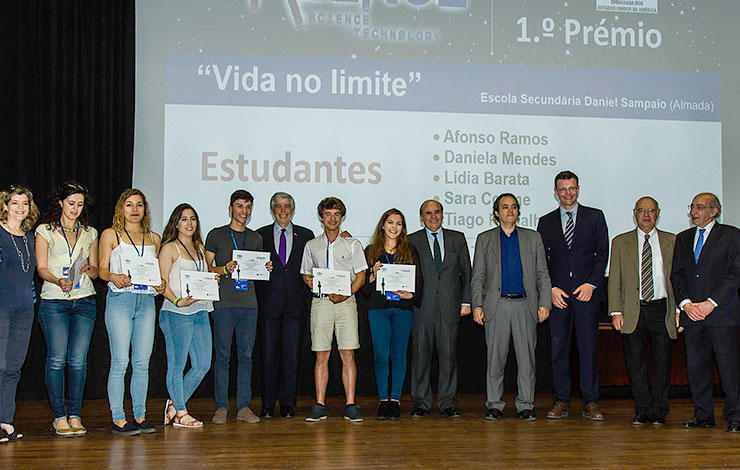 Sessão de entrega de prémios do concurso “FCT NOVA Challenge”