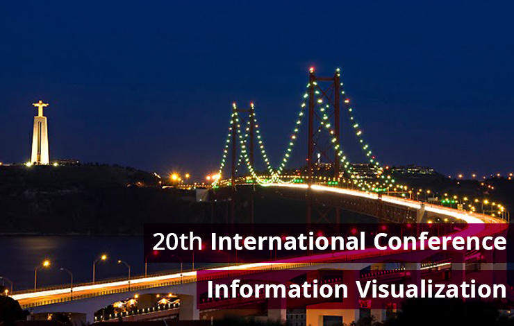 iV2016 - 20ª edição da “International Conference on Information Visualisation”