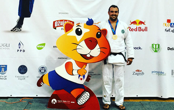 Aluno da FCT NOVA conquista 3º lugar nos Campeonatos Europeus de Judo