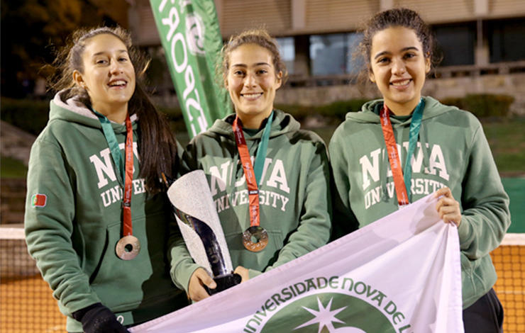 Equipa feminina de ténis sagra-se vice-campeã nacional de ténis por equipas