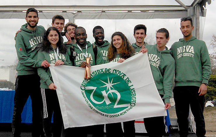 Athletics team wins 3rd place in the National University Championship of Cross-c