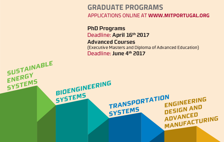 Applications for PhD Programs MIT Portugal 2017/18