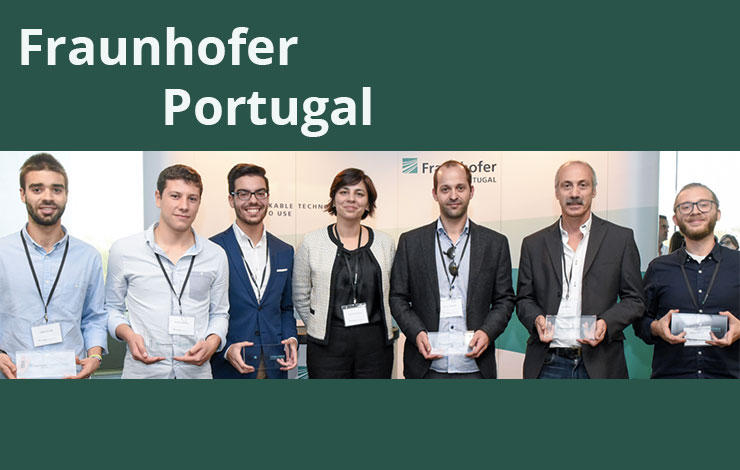 FCT NOVA students conquer 1st and 3rd prizes Fraunhofer Portugal Challenge 2017