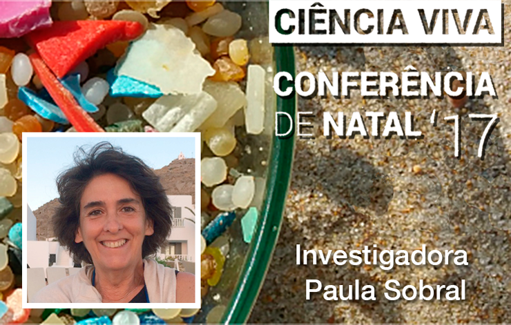 Professor Paula Sobral at the Christmas Conference "Ciência Viva" 2017