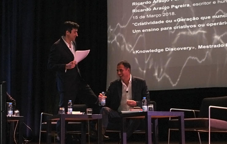 Debate com Ricardo Araújo Pereira na FCT NOVA
