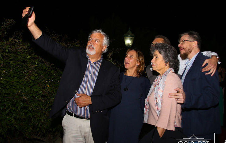 Selfie de Docentes na Gala FCT NOVA