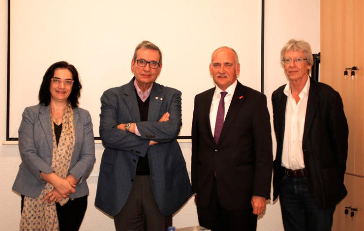 Embaixador da Suíça visita Departamento de Ciência dos Materiais da FCT NOVA
