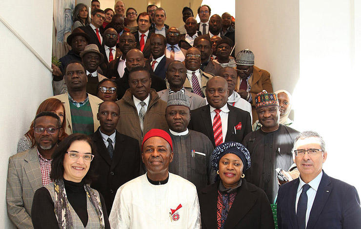 Delegação NIgeriana no CENIMAT