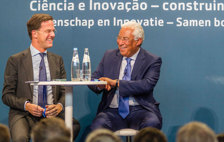 PM Mark Rutte e António Costa