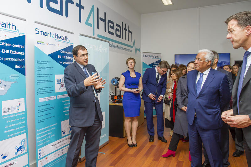 PRIMEIRO-MINISTRO HOLANDÊS E PRIMEIRO-MINISTRO PORTUGUÊS na FCT