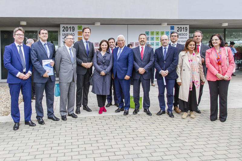 PRIMEIRO-MINISTRO HOLANDÊS E PRIMEIRO-MINISTRO PORTUGUÊS na FCT