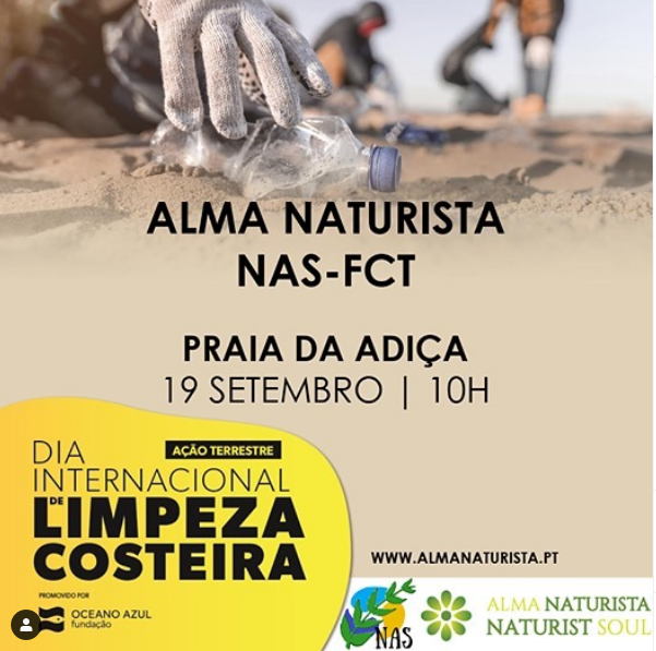 Limpeza Praia Adiça, 19 set. 10h